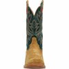 Durango Men's PRCA Collection Roughout Western Boot, GOLDENROD/DEEP TEAL, M, Size 9 DDB0465